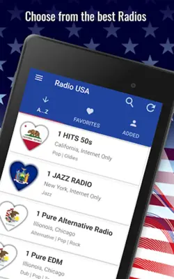 📻 USA Radio 󠁵󠁳󠁡󠁺󠁿🇺🇸 10.000+ Radio Stations android App screenshot 13