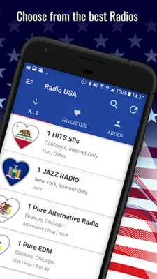 📻 USA Radio 󠁵󠁳󠁡󠁺󠁿🇺🇸 10.000+ Radio Stations android App screenshot 20